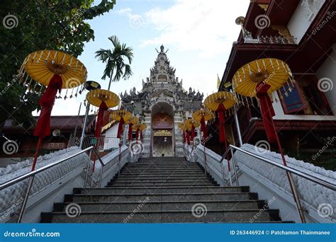 Wat Phra That Cho Hae Beautiful Thai Temple Phrae Province Thailand