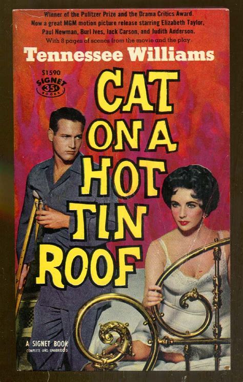 Cat On A Hot Tin Roof By Williams Tennessee Very Good Soft Cover 1958 1st Edition Dearly
