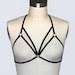 Body Harness Cage Bra Sexy Lingerie Fetish Harness Fetish Lingerie Sheer Lingerie Less Is