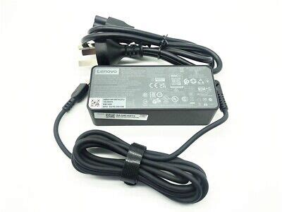 Lenovo 65W USB-C Type-C Laptop Charger AC Power Supply Adapter ...