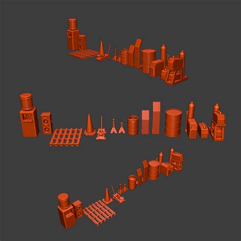 Archivo D Scale Diorama Commercial Set Hot Wheels Matchbox Dise O Imprimible En