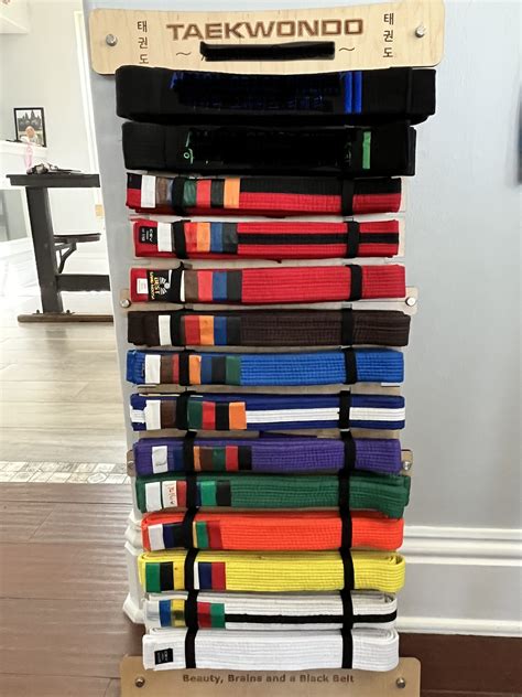 how to tie the taekwondo belt 2