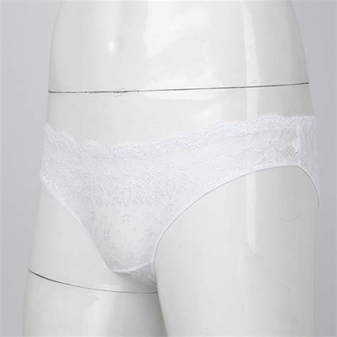 Men Lace Crotchless Briefs Bowknot Low Rise Sissy Panties Underwear Lingerie EBay