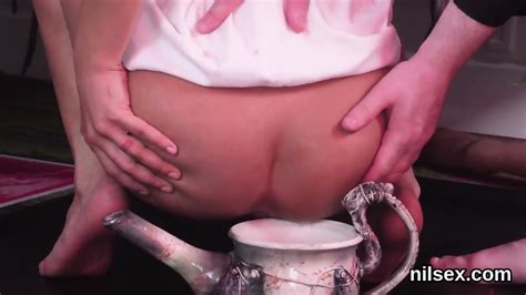 Horny Teenie Was Brought In Butthole Asylum For Uninhibited Therapy