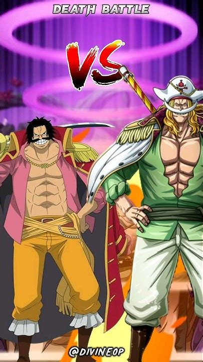 Roger Vs Whitebeard Who Wins Onepiece Anime Shorts Youtube