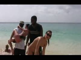 Beach Group Lesbian Sex ShesFreaky