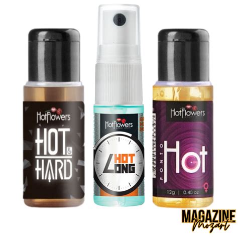 Excitante Feminino E Masculino Linha Hot Ponto G Hot Hard E Hot Long Hotflowers Shopee Brasil