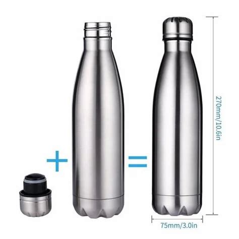 Generic Capacity 1000 Ml Stainless Steel Double Wall Hot Cold Water Bottle At Rs 365 Piece In