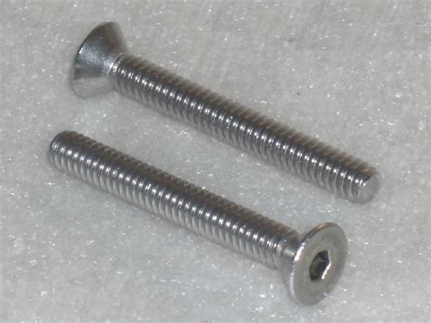 M X Socket Countersunk Screw Din A Stig Fasteners Ltd