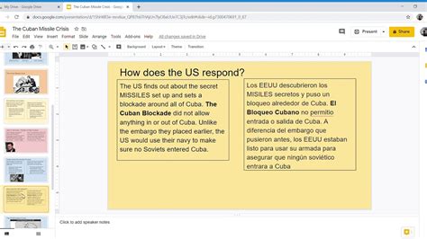 The Cuban Missile Crisis Google Slides Youtube