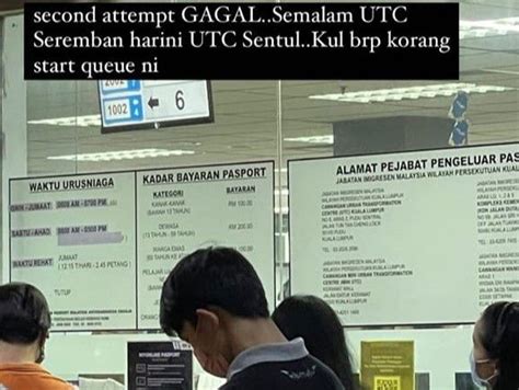 seremban  sentul nombor giliran asyik habis bapa kecewa sistem