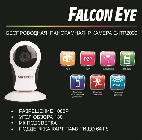 Новинка! Беспроводная миниатюрная IP камера Falcon Eye FE-ITR2000.