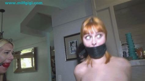 THREE HELPLESSLY HOGTIED AND SOLD HD MILF GiGi S Bondage Fantasies Clips Sale