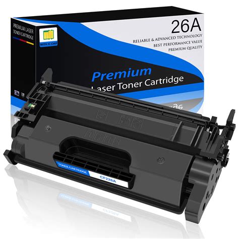 Used 1 6pk Cf226a 26a Toner Cartridge For Hp Laserjet Pro Mfp M426fdw