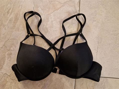 Bikini Oberteil Schwarz Ber Kreuz Tr Ger Am Ausschnitt S Kaufen Auf Ricardo