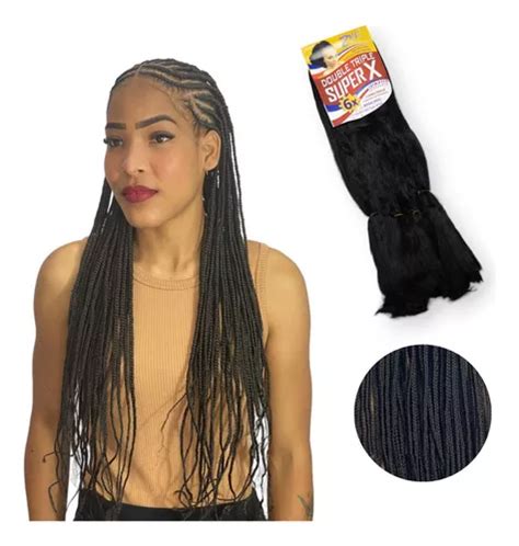 Kanekalon Jumb O Super X Cm Tran As Box Braid Varias Cores Mercadolivre