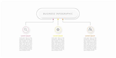 Vector Infographic Design Template Business Concept With 3 Options Or