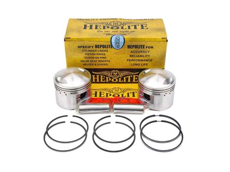 Triumph T140 TR7 750cc Hepolite Low Compression Piston Set 020