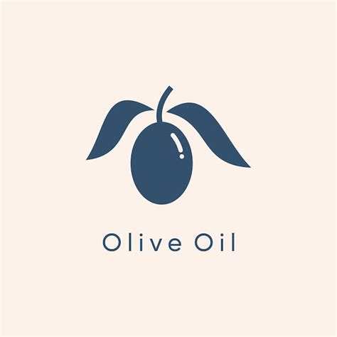 Olive Logo Design Vektor Mit Modernem Kreativem Konzept Premium Vektor