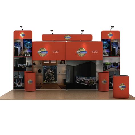 Ft Portable Custom Tension Fabric Trade Show Display Booth Kits Pop