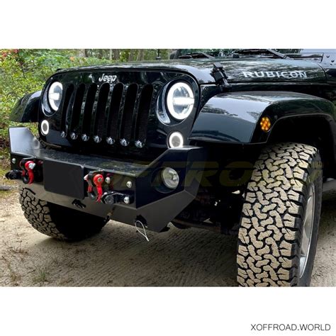 Kit Faros Led Negro Alta Luminiscencia Halo Jeep Wrangler Jk Tj