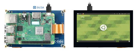 4,3-дюймовый DSI ЖК-дисплей, емкостный сенсорный дисплей для Raspberry ...