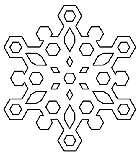 Snowflake Line Art - Cliparts.co