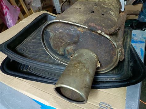 Глушитель вышел из чата, или замена задней банки. — Mitsubishi ...