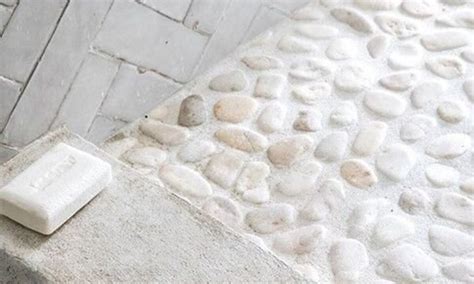 The makeover your bathroom needs: DIY pebble tiles | SA Garden and Home