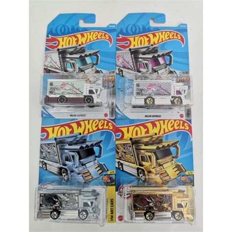Hot Wheels Raijin Express China Card Belakang Ada Sticker Shopee Malaysia