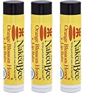 Amazon The Naked Bee Orange Blossom Honey Restoration Foot Balm Oz Pack Beauty