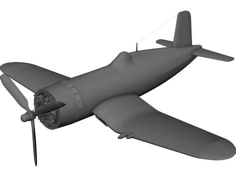 World War Two Fighter Plane Cad Model 3dcadbrowser