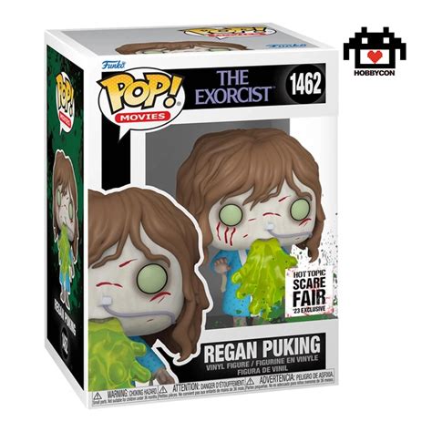 Regan Puking El Exorcista Hot Topic Scare Fair Funko Pop HobbyCon