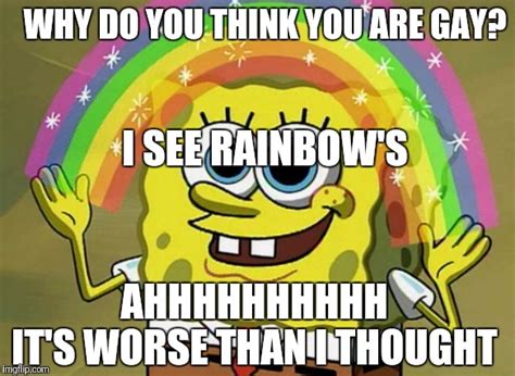 Is He Gay Spongebob Meme Upfeffect