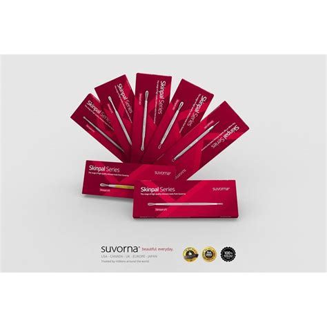 Suvorna Skinpal S75 L Shaped Lancet For Pimple Milia Pus Comedone