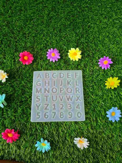 Medium Alphabet Silicone Mold Mycraftbox And Tohfaabox