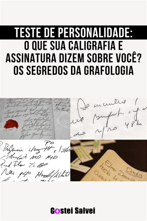 Teste De Personalidade O Que Sua Caligrafia E Assinatura Dizem Sobre