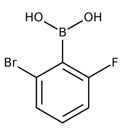 Ácido 2 bromo 6 fluorobencenoborónico 98 Thermo Scientific Fisher