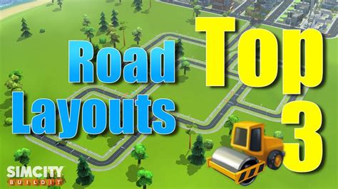 SImCity Build It Top 3 Road Layout Design Strategy YouTube