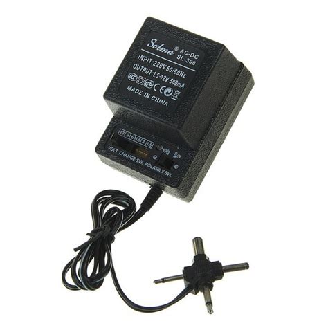 Регулируемый Универсальный Блок питания Адаптер 1.5 3 4.5 6 7.5 9 12 ...