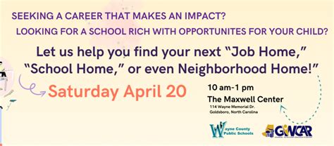 Wcps To Host Event For Job Seekers And Future Wcps Families Wayne