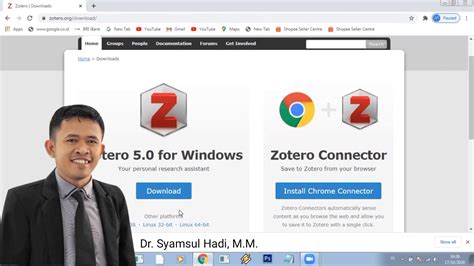 TUTORIAL PENGGUNAAN APLIKASI ZOTERO MANAJEMEN REFERENSI YouTube