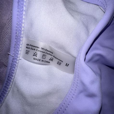 Purple Bikini Set With Coverup No Flaws Worn Depop