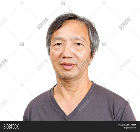 Asian Mature Man Image Photo Free Trial Bigstock
