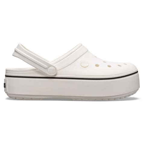 Crocband Platform Clog White Женские Сабо Крокс Крокбенд Платформ 36 ...