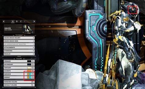 Gauss Graxx Skin Incorrect Colors Art And Animation Warframe Forums