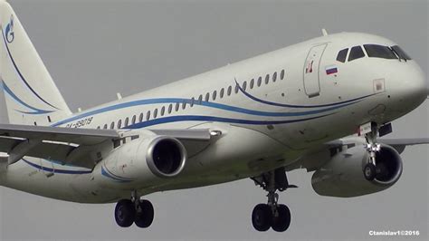 Sukhoi Superjet 100 95lr Ra 89019 Gazpromavia Youtube