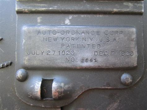 Original Rare Colt Thompson C Drum 2841 Collectors Market Board