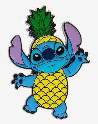 65960 Pineapple Stitch Hot Topic Summer Fruit Stitch Blind Box Loungefly Disney Pin