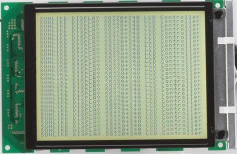 SG320240B, LCD Graphic 320x240, LCD MODULE 320x240, LCD display 320x240 ...